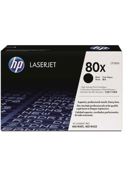 Hp (80X) Cf280X Toner Yüksek Kapasiteli M401Dn