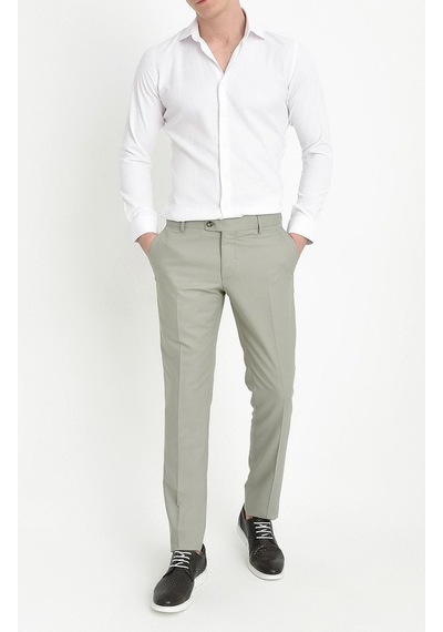 Efor Pant. 047 Slim Fit Açık Yeşil Altro Pantolon Yeşil