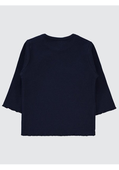 Civil Baby Kol Ucu Detaylı 6-18 Ay Sweatshirt Lacivert