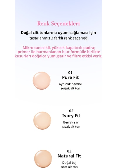 Perıpera Mood Fit Cover Cushion Spf50+ Pa++++ 02 Ivory Fit