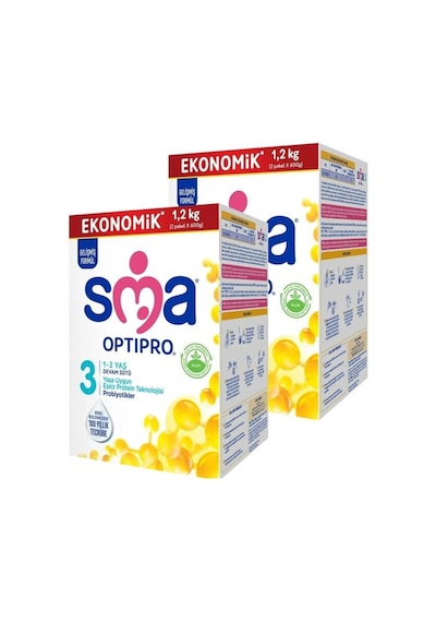 Sma Optipro 3 Devam Sütü 1200 G 2 Adet Sma Optipro 3 Devam Sütü 1200 G 2 Adet