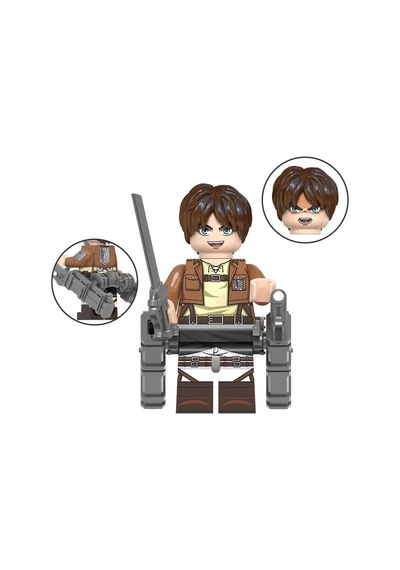 Aot Anime Mini Figür Eren Yeager X-361