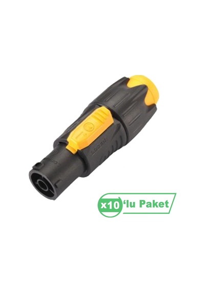Losen Ld4040-f Powercon Wp Erkek Konnektör 10 Lu Paket
