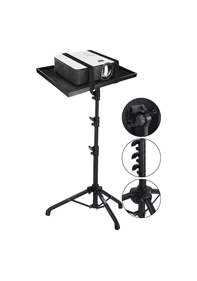 Lastvoice Lp-20 Ayarlanabilir Yüksek Kaliteli Projeksiyon Standı Sehpası 70-160 Cm Yükseklik Ayarlı