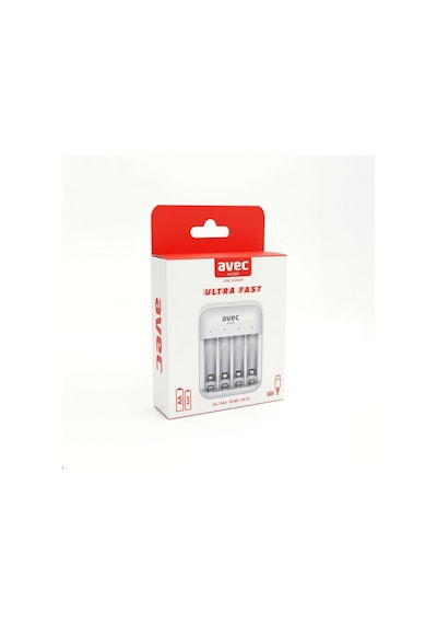 Avec Av-ch01 Usb Hızlı Aa / Aaa Pil Şarj Cihazı 4lü