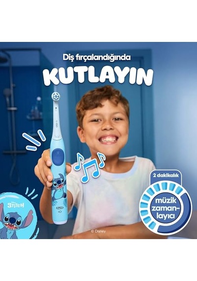 Oral-b İo Çocuk 6+ Stitch Şarjlı Diş Fırçası