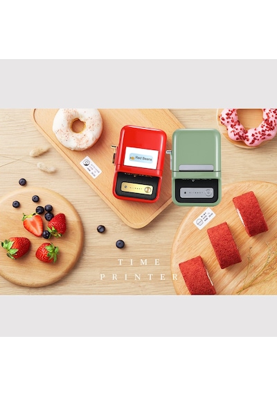 Niimbot B21 Kablosuz Taşınabilir Bluetooth Usb Şarjlı Etiket Makinesi Siyah