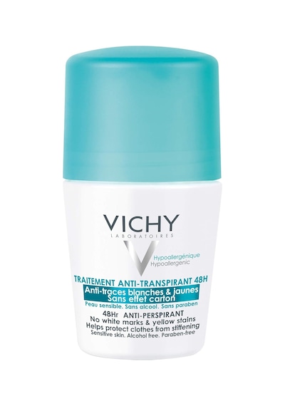 Vichy Anti-transpirant Hassas Ciltler İçin 48h Terleme Karşıtı İz Bırakmayan Kadın Roll-on Deodorant 50 Ml