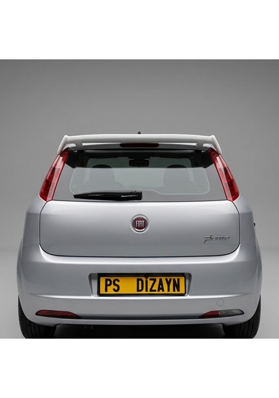 Fiat Punto Üniversal Spoiler Boyasız Plastik