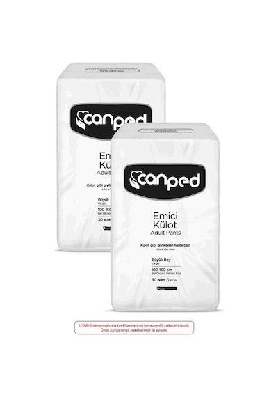 Canped Emici Külot Büyük Boy Large 60 Adett L