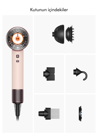 Dyson Supersonic Nural™ saç kurutma makinesi (Ceramic Pink)