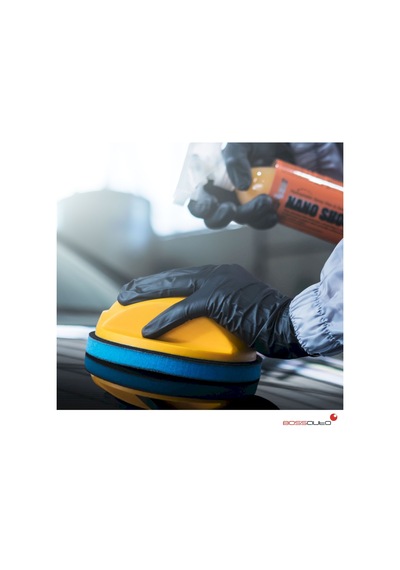 Bossauto Kauçuk Kaplamalı Yüzey Temizleme Tabanı Fine (İnce)  Ø