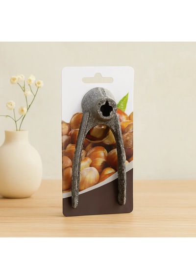 Mini Döküm Metal Fındık Kıracağı Sarı