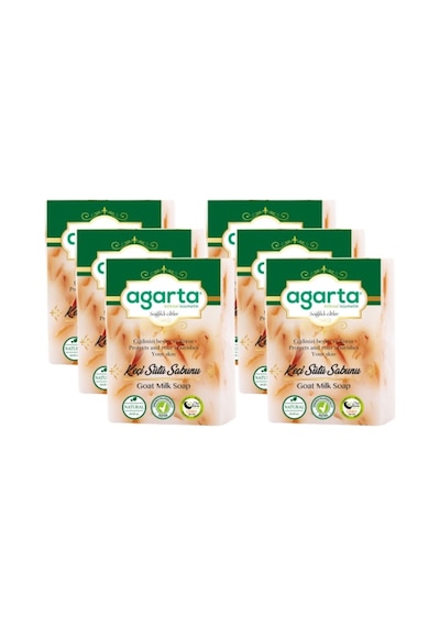 Agarta Doğal Keçi Sütü Sabunu 6 x 150 G