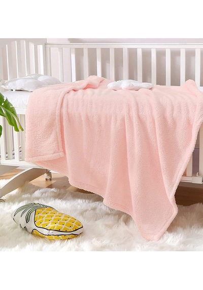 Bundera Nomi Bebek Battaniyesi Pembe 100 X 120 Cm Pembe