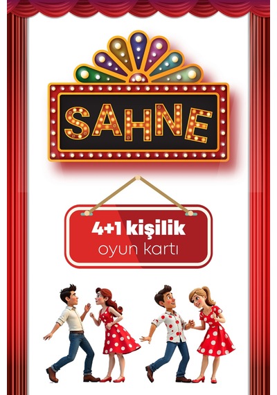 Sahne Teatral Performans Kutu Oyunu - Nar Oyunları