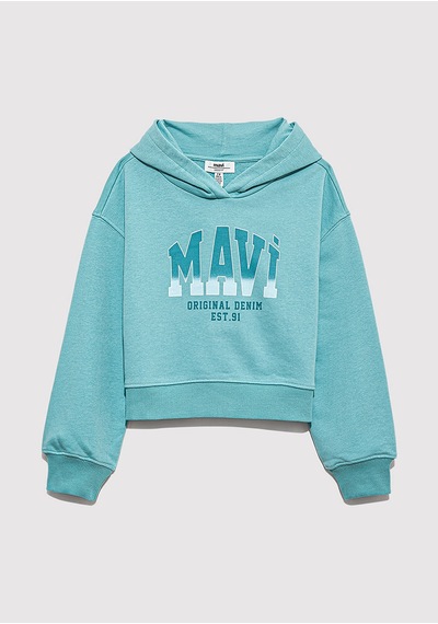 Mavi - Yeşil Sweatshirt 7s10124-71748 Yeşil