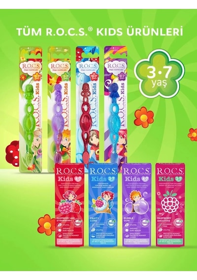 .kids Ekstra Soft Diş Fırçası 3-7 Yaş