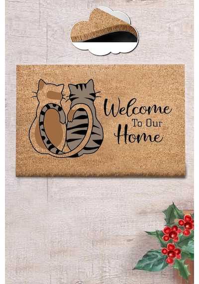 Coco Familiare 40 X 60 Cm Kıl Paspas , İç Ve Dış Kapı Paspası