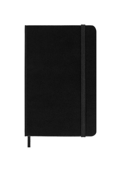 Moleskine Çizgili Siyah Defter Cep Boy Sert Kapak