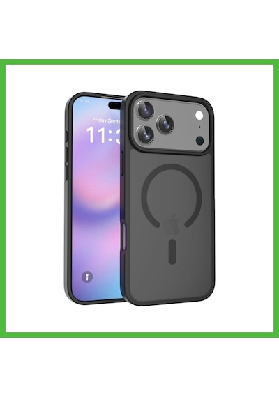 Vaveni Joko İphone 18 Pro Uyumlu Jota Magsafe Kapak - Siyah Arz