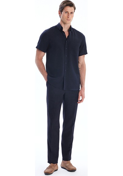 Lcw Vision Lacivert Standart Kalıp Gabardin Erkek Pantolon
