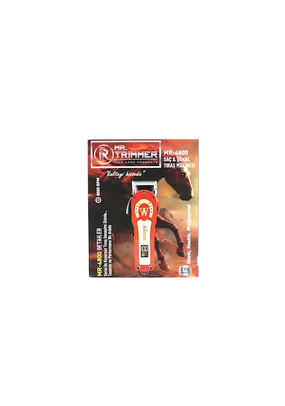 Saç - Sakal Kesme Traş Makinesi Ayarlanabilir Bıçak - 0,1mm-0,5mm 8000rpm 6 Farklı Kesim Mr-4800 4801