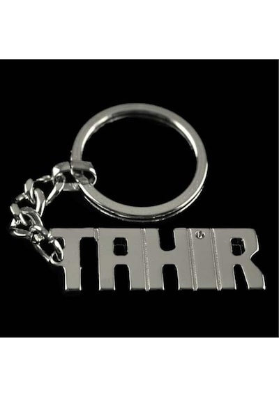 Tahir İsimli Anahtarlık Gümüş