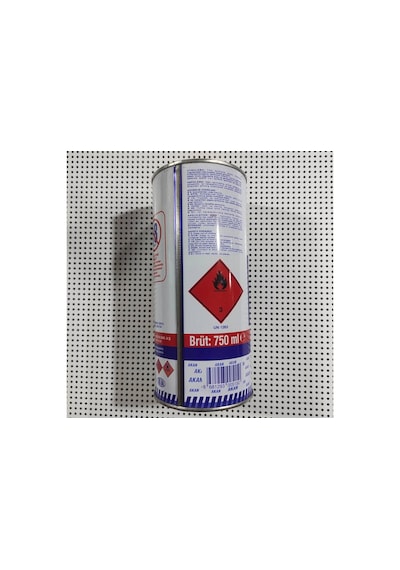 Akann Selülozik Tiner Yüksek Çözülme Metal Kutuda Extra Yüksek Kalite Brüt:750 Ml