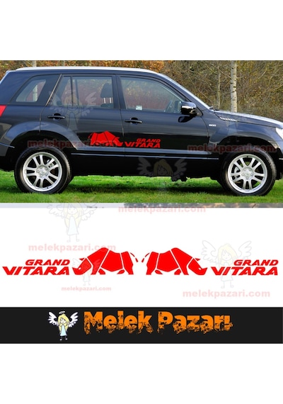 Grand Vitara Gergedan Araba Sticker.