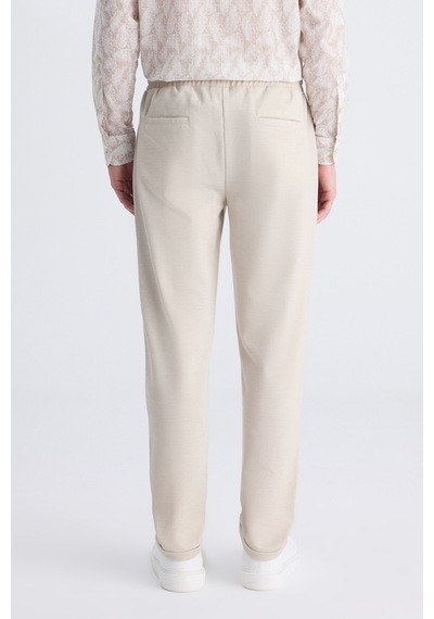 D's Damat Ds Damat Regular Fit Bej Balıksırtı Pamuklu Jogger Pantolon 4hc0300130022 Bej