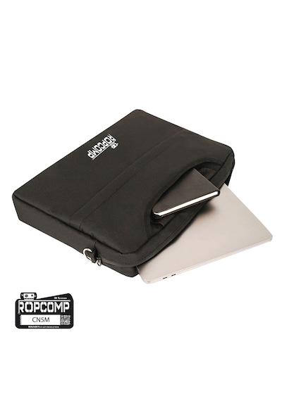 Ropcomp 15.6" Laptop Bilgisayar Çantası Suya Dayanıklı Siyah Siyah