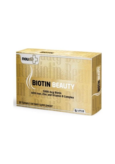 NOUPLUS BİOTİN BEAUTY 5000 MCG 30 TB