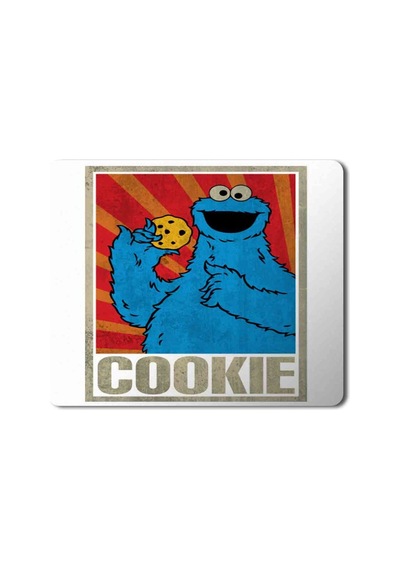 Cookie Monsters Kurabiye Canavarı Baskılı Mouse Pad Mousepad.jpg