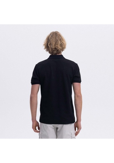 Ellesse Em493-bk Polo Yaka Erkek T-shirt - Siyah