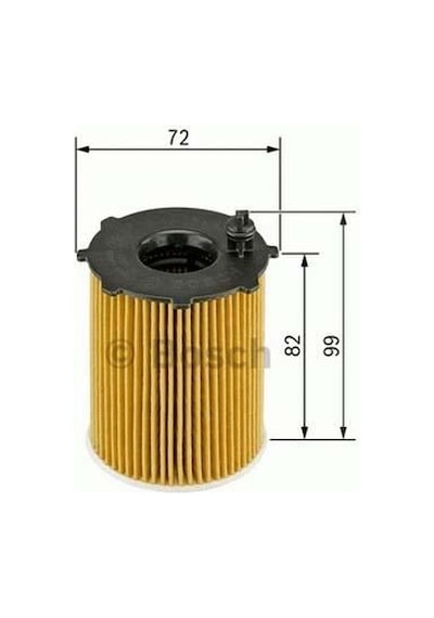 BOSCH 0986TF0094 Yağ Filtresi 107 206 207 301 307 308 407 Bipper Partner Tepee / C-Elysee C1 Nemo Berlingo / Yağ Filtresi 37876881