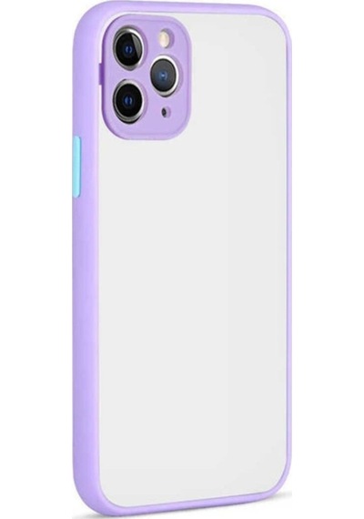 Apple Uyumlu iPhone 11 Pro Kılıf Zore Hux Kapak Lila