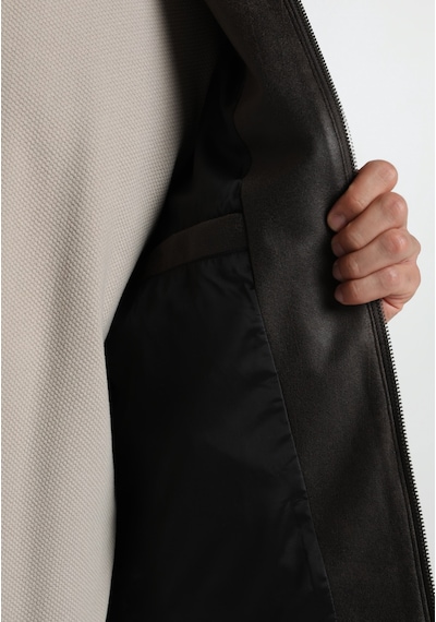 Colin's Colins Regular Fit Shirt Neck Fermuarlı Astarlı Erkek Kahverengi Mont Pu Cl1082377 Q1.v1 Dbr