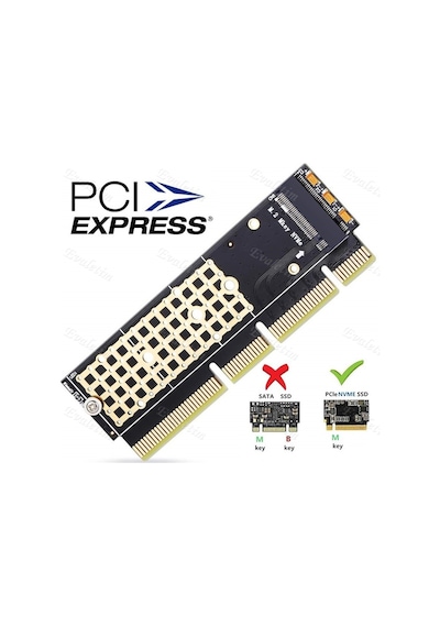 M.2 Nvme Ssd To Pcıe Card M2 Key 4395P Express 960 Evo Kart Çevir
