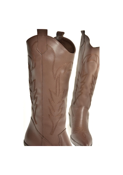 Fox Shoes T404401209 Kahverengi Kovboy Model Kadın Çizme Kahverengi-suni Deri Kahverengi Fox Shoes T404401209 Kahverengi Kovboy Model Kadın Çizme Kahverengi-suni Deri Kahverengi