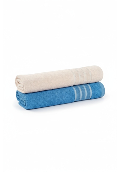 2lı 70x140 Banyo Havlusu Krem