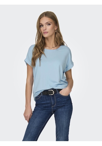 Only Onlmoster Mavi Kadın T-shirt 15106662 Mavi