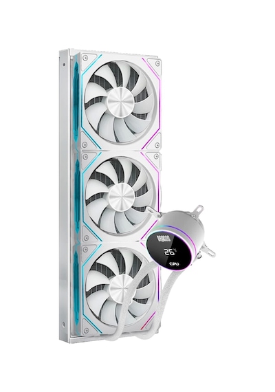 Dragos Frostbite 360 White Argb Digital 360mm Intel-amd Uyumlu Sıvı Soğutucu 360 MM