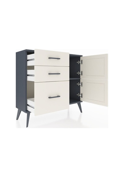 Arges Şifonyer Tek Raflı 3 Çekmeceli 2 Kapaklı 88x30x80 Antrasit-aytaşı Aytaşı Arges Şifonyer Tek Raflı 3 Çekmeceli 2 Kapaklı 88x30x80 Antrasit-aytaşı Aytaşı