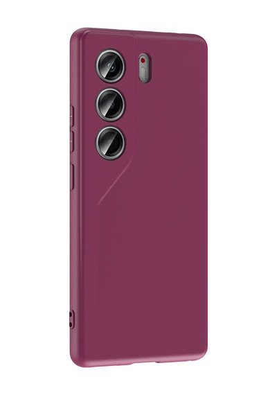 Zore Tecno Camon 40 4g Kılıf Nvth Mara Lansman Kapak - Koyu Mor