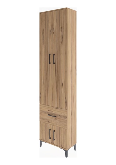 Arges Dolap 4 Raflı Tek Çekmeceli 4 Kapaklı 60x30x243 Çam-çam Atlas Çam Arges Dolap 4 Raflı Tek Çekmeceli 4 Kapaklı 60x30x243 Çam-çam Atlas Çam