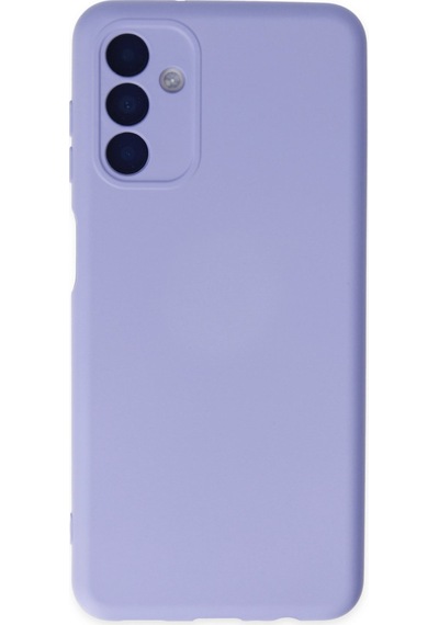 Samsung Uyumlu Galaxy A04s Uyumlu Kılıf Nano İçi Kadife Silikon - Lila