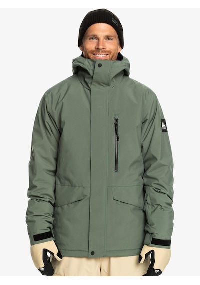 Quiksilver Eqytj03266 Mission Solid Jk Erkek Snowboard Ceketi 001