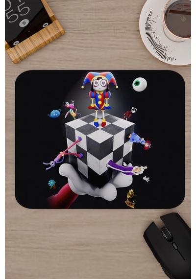 Tadc Amazing Digital Circus Dikişli Kauçuk Oyuncu Mousepad V2 - 22x18 Gaming Mouse Pad