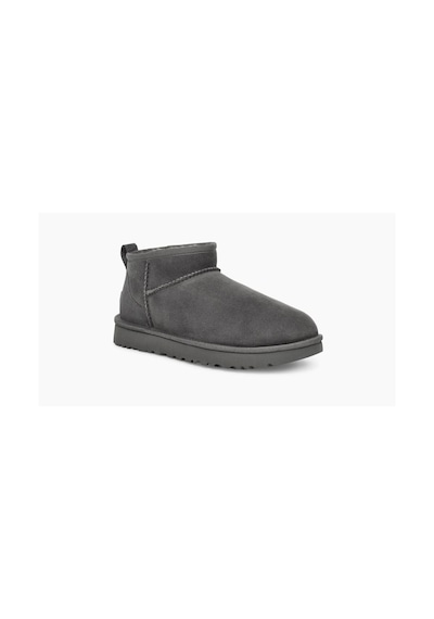 Bot Kadın 1116109 Ugg W Classıc Ultra Mını Grey Grı Gri
